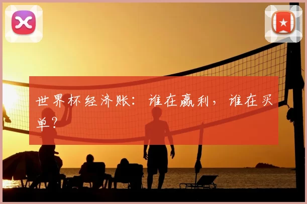 世界杯经济账：谁在赢利，谁在买单？
