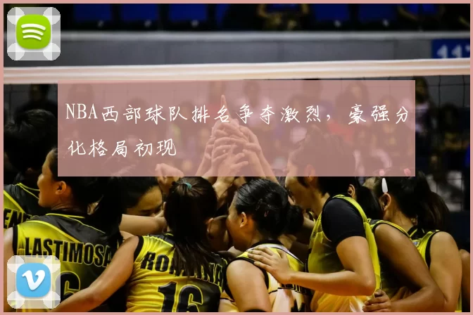 NBA西部球队排名争夺激烈,豪强分化格局初现